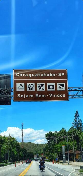 100Mts Da Praia Com Churrasqueira, Piscina E Wi-Fi Caraguatatuba Esterno foto
