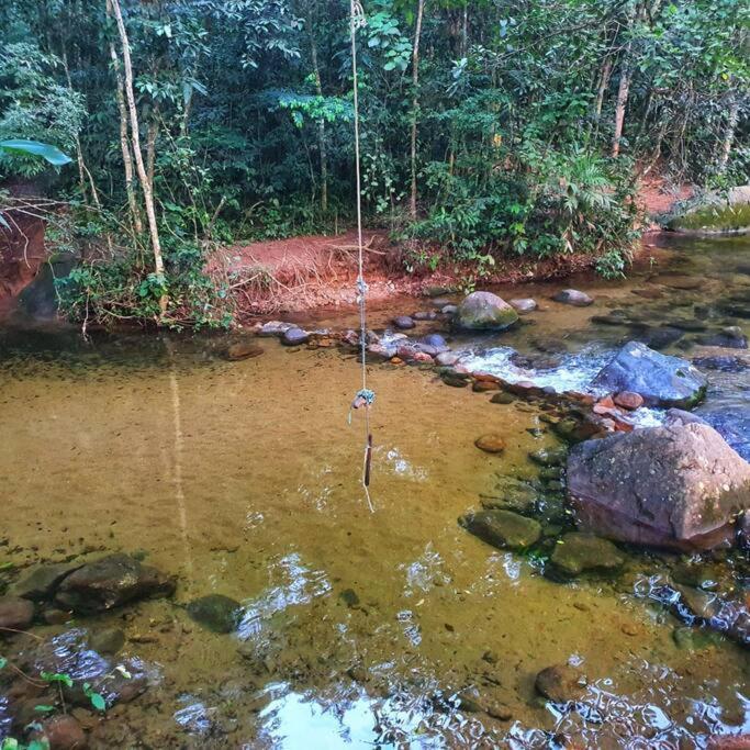 100Mts Da Praia Com Churrasqueira, Piscina E Wi-Fi Caraguatatuba Esterno foto